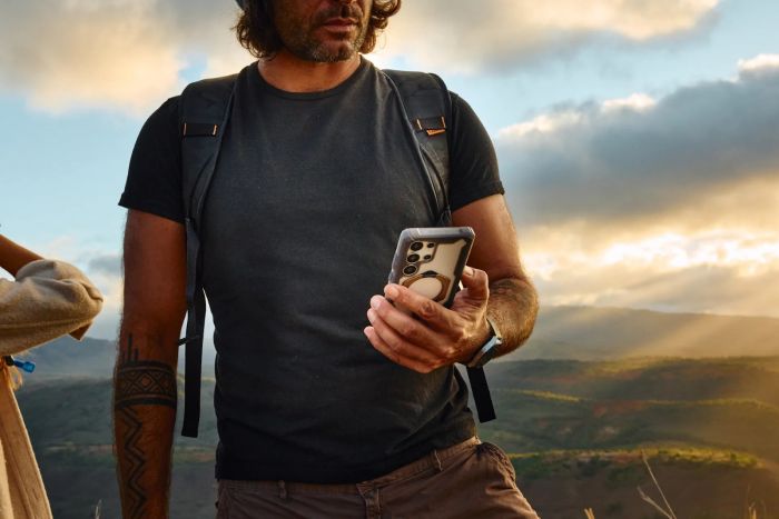 Чохол UAG для Samsung Galaxy S25+, Plasma XTE with Magnet, Ash/Titanium