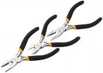 Плоскогубці Tolsen комбіновані, подовжені, бокорізи, набір 3шт