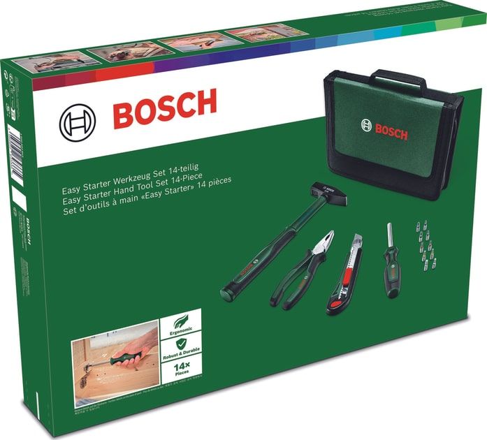 Набір інструментів Bosch Easy Starter, 14шт, універсальних