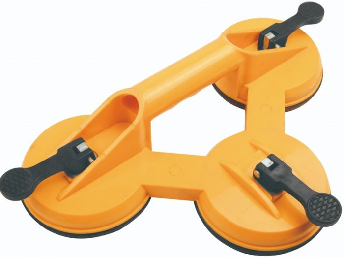 Присоска вакуумна Tolsen, потрійна, пластиковий корпус, діаметр 11.5мм, 75кг