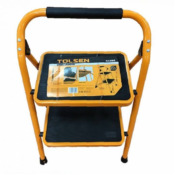 Драбина Tolsen, 2 сходинки, до 200кг, сталь
