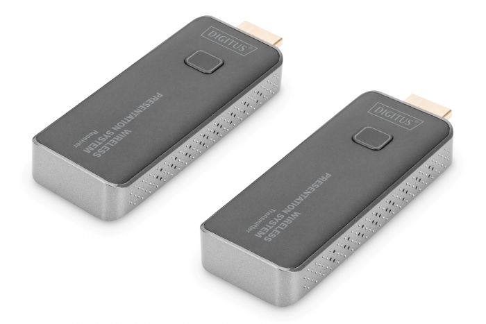 Система для презентацій DIGITUS Click & Present Mini - Wireless Collaboration System HDMI, 1xTX, 1xRX