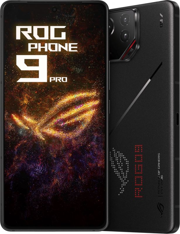 Смартфон ASUS ROG Phone 9 Pro (AI2501) 6.78" 16/512ГБ, 2SIM, 5800мА•год, чорний