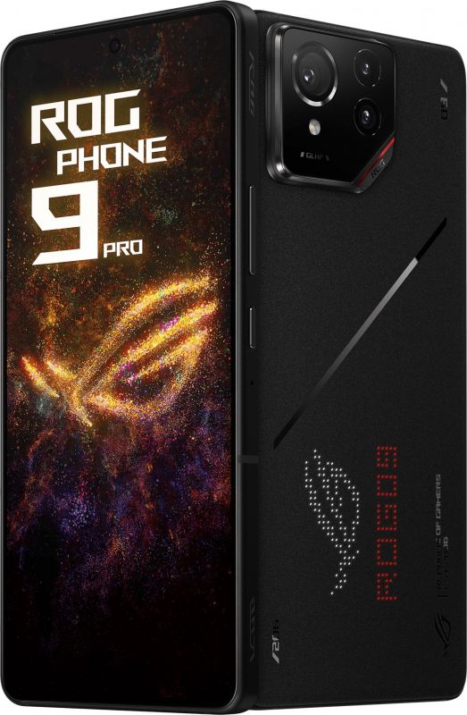 Смартфон ASUS ROG Phone 9 Pro (AI2501) 6.78" 16/512ГБ, 2SIM, 5800мА•год, чорний