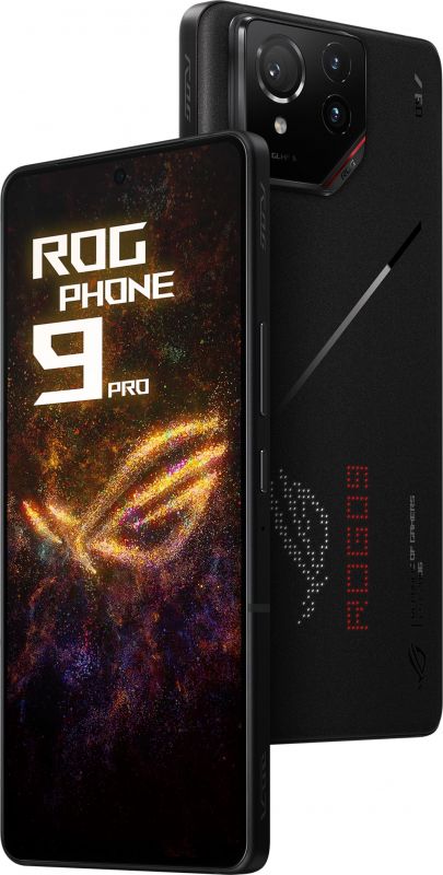 Смартфон ASUS ROG Phone 9 Pro (AI2501) 6.78" 16/512ГБ, 2SIM, 5800мА•год, чорний