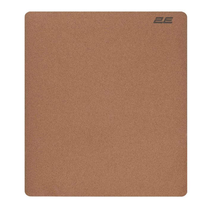 Килимок для миші 2E CORK, M(450x400x2мм), коричневий