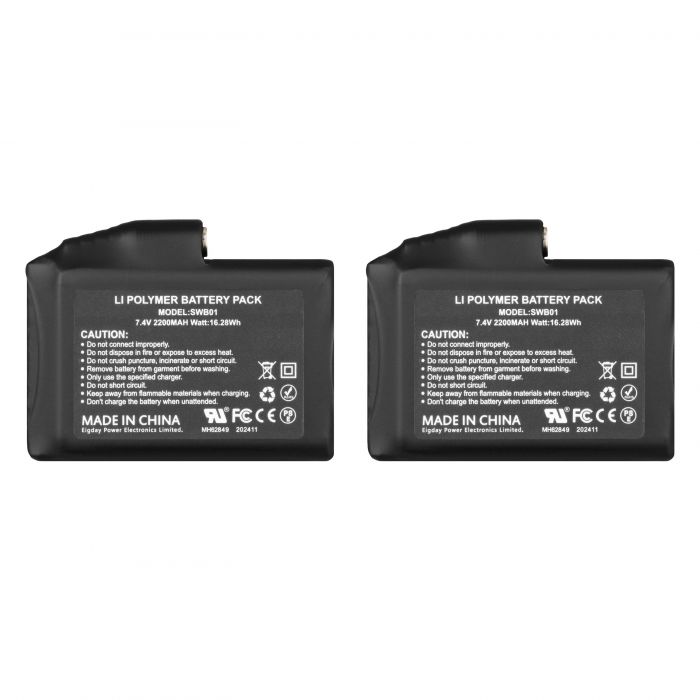 Рукавички з підігрівом 2E Touch Plus Black, розмір M/L