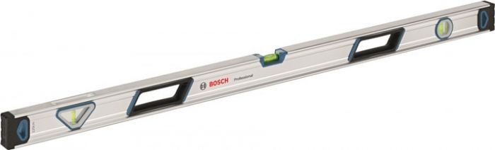 Рівень Bosch, 120см, 3 капсули, алюмінієвий корпус, отвори для руки