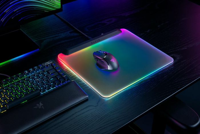 Ігрова поверхня Razer Firefly V2 Pro, М (360х278х4мм), RGB, чорний