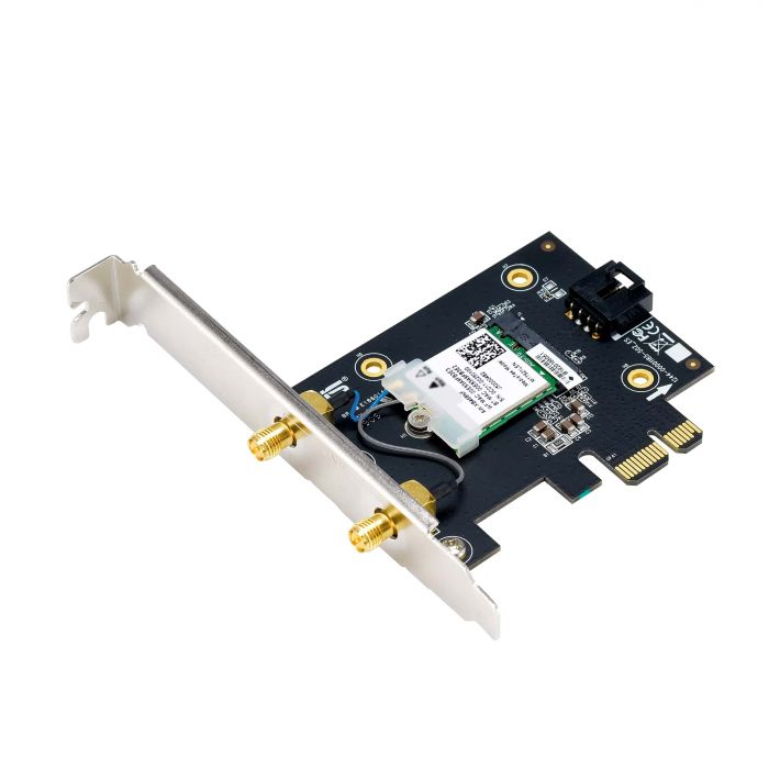 Адаптер WiFi ASUS PCE-BE6500 BE6500, PCI-Express x1, BT5.4