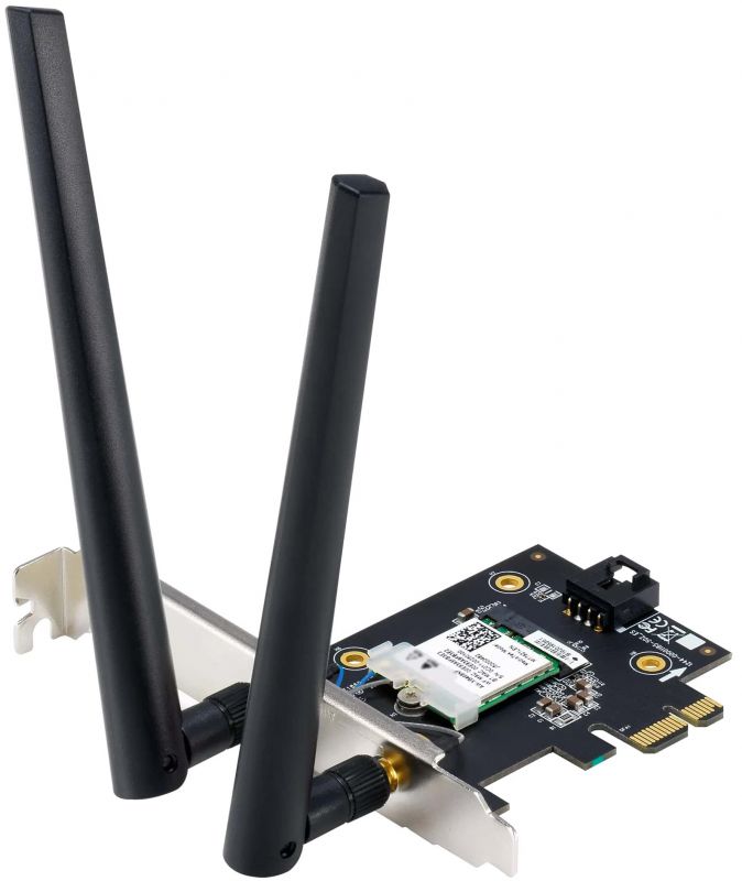 Адаптер WiFi ASUS PCE-BE6500 BE6500, PCI-Express x1, BT5.4