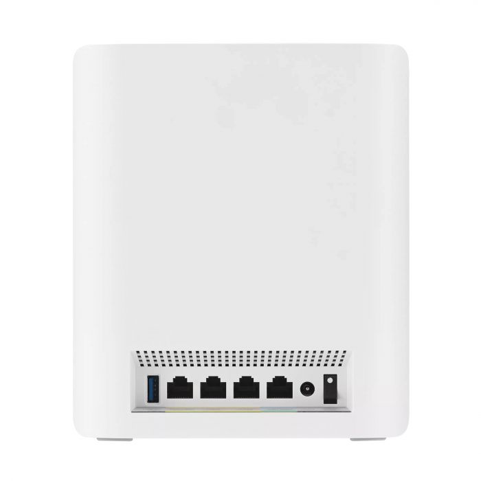 Система WiFi-Mesh ASUS ZenWiFi BT8 BE14000, 1xGE LAN, 1x2.5GE LAN, 1x2.5GE LAN, 1xUSB 3.0, 1мод, білий