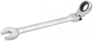 Ключ гайковий Tolsen, комбінований, шарнірний, храповий механізм, 251мм, 20мм, CrV