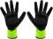 Рукавички робочі Neo Tools, утеплені, латексне покриття, поліестер, р.9, зелено чорні