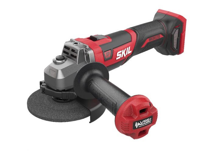Шліфмашина кутова акумуляторна SKIL 3930 CB XP 125мм безщіткова 20В 8500об/хв VRS+ плав. пуск 1.88кг без АКБ та ЗП