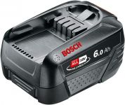 Акумулятор Bosch PBA, 18В, 6А·год, 0.7кг Акумулятор Bosch PBA, 18В, 6А·год, 0.7кг