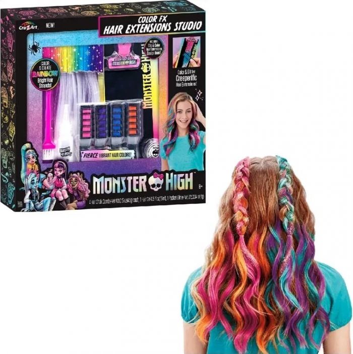 Набір для творчості Cra-Z-Art Monster High Colour FX Студія нарощування волосся