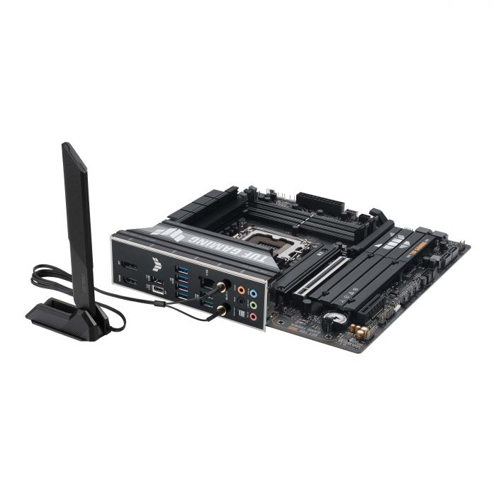 Материнcька плата ASUS TUF GAMING B860M-PLUS WIFI s1851 B860 4xDDR5 M.2 DP HDMI USB Type-C Wi-Fi BT mATX