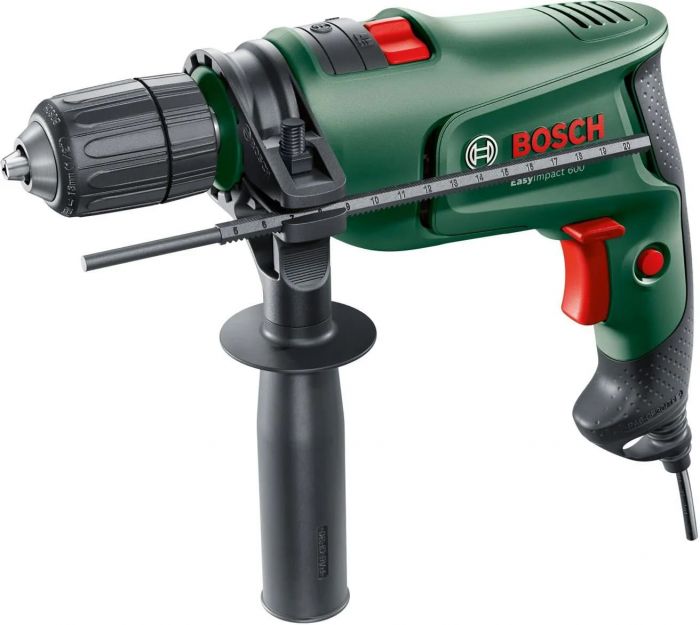 Дриль ударний Bosch EasyImpact 600 600Вт ШЗП 1.5-13мм 3000об·хв 1.7кг кейс