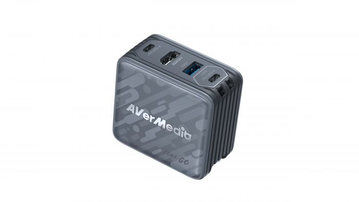 Зарядний пристрій AVerMedia GC313 CORE GO 100Вт 2хUSB-С, 1хUSB-A, 1xHDMI, чорний