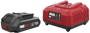 Набір акумулятора та зарядного пристрою SKIL 3110 AA 20В ЗП 2.4А 1х2.5А·год 0.95кг Набір акумулятора та зарядного пристрою SKIL 3110 AA 20В ЗП 2.4А 1х2.5А·год 0.95кг
