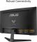 Монітор Asus 27" TUF Gaming VG27VQM1B DVI, 2xHDMI, DP, MM, VA, 280Hz, 1ms, DCI-P3 90%, CURVED, AdaptiveSync