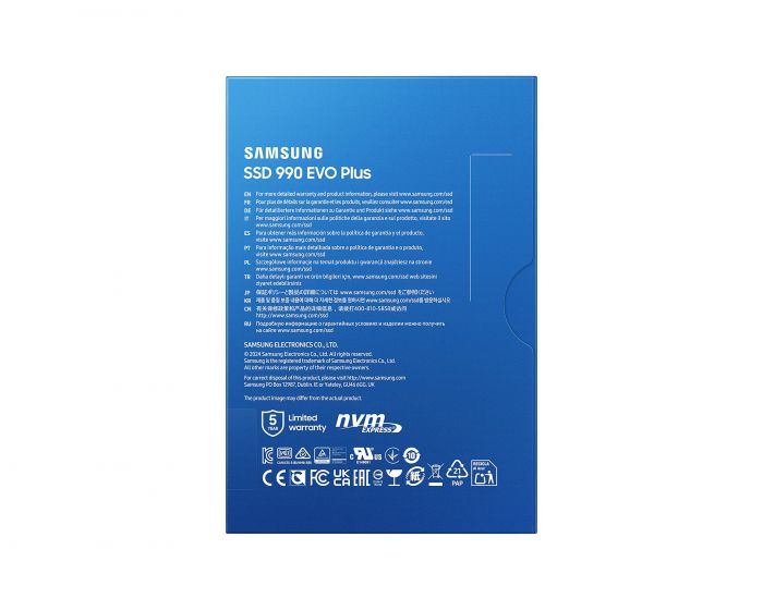 Накопичувач SSD Samsung M.2 2TB PCIe 4.0 990EVO PLUS