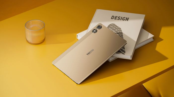 Планшет TECNO MEGAPAD 10 (T1001) 10.1" 4ГБ, 128ГБ, LTE, 7000мА•год, Champagne Gold