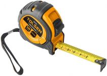 Рулетка Tolsen Ерго, 5мх19мм, автоматичне блокування змотування стрічки