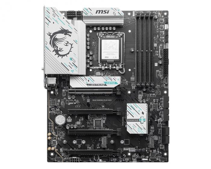 Материнcька плата MSI B860 GAMING PLUS WIFI s1851 B860 4xDDR5 M.2 HDMI DP WiFi BT ATX