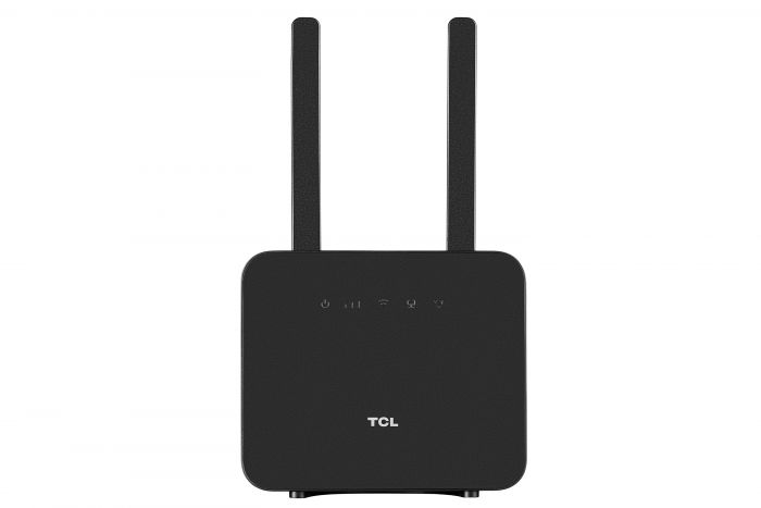 Маршрутизатор TCL LINKHUB (HH42CV2) LTE, Wi-Fi4, 1xFE LAN/WAN, 1xFE LAN, 2xSMA, Чорний + Power Bank 20000мА·год + USB-DC кабель 5В-12В