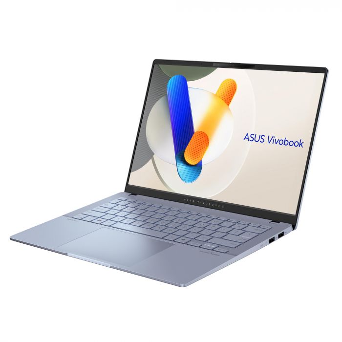 Ноутбук ASUS Vivobook S 14 S5406SA-PP013W 14" 3K OLED, Intel Ultra 7 258V, 32GB, F1TB, UMA, Win11, Блакитний