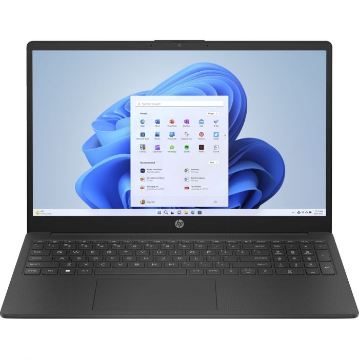 Ноутбук HP 15-fc0096ua 15.6" FHD IPS AG, AMD R3-7320U, 8GB, F512GB, UMA, DOS, чорний