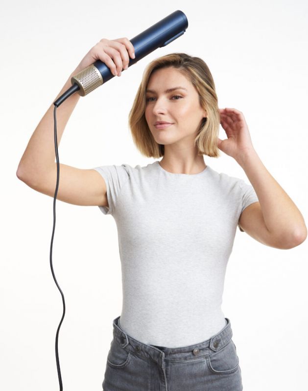 Стайлер  Babyliss Air Wand, 1600Вт, темп.режимов-3, подвійна іонізація, 2 насадки, синій