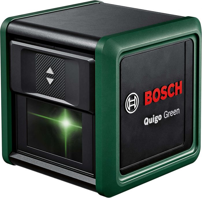 Нівелір лазерний Bosch Quigo Green, до 12м, 0.6мм/м, 1.098кг