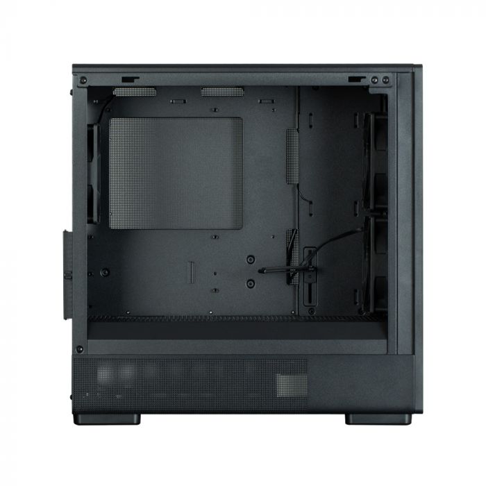 Корпус Zalman P10 Namu без БЖ, 1xUSB3.0, 1xUSBType-C, 2x120мм, 1x120мм ARGB, VGA 340мм, LCS ready, TG Side Panel, mATX, чорний