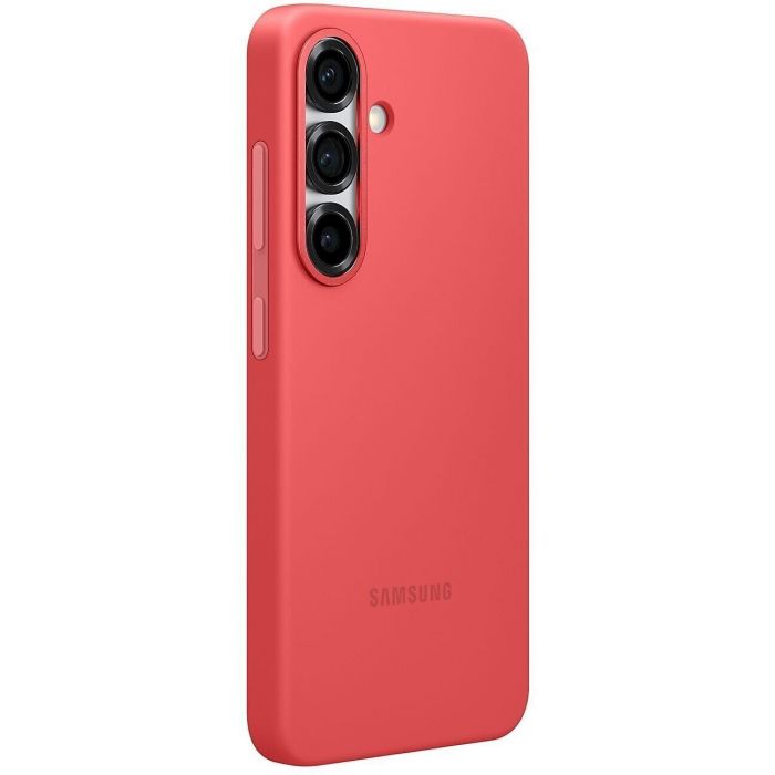 Чохол Samsung для Galaxy S25 (S931), Silicone Case, червоний