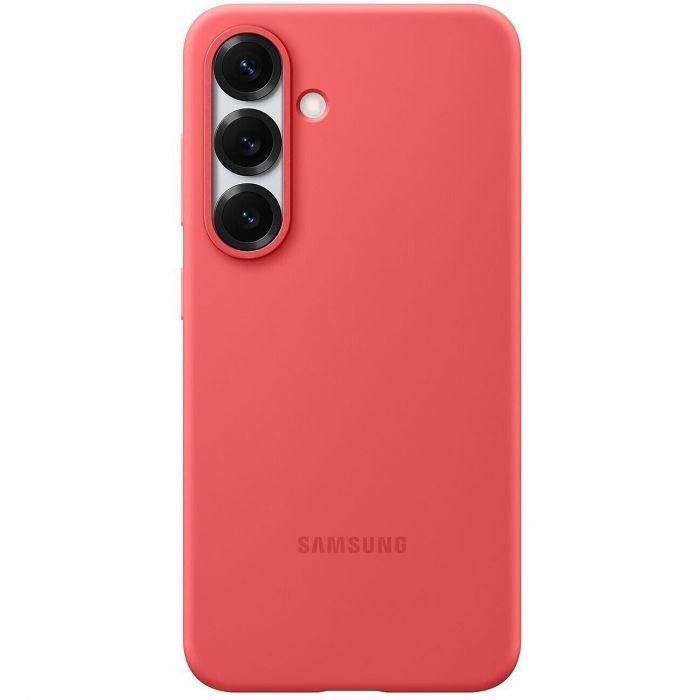 Чохол Samsung для Galaxy S25 (S931), Silicone Case, червоний