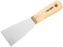 Шпатель Tolsen, ширина 100мм, сталь, дерев’яне руків’я