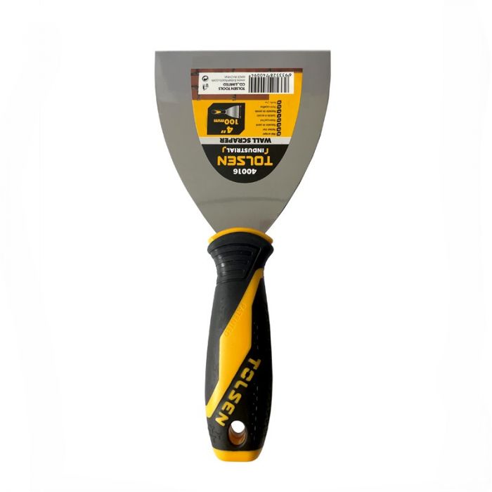Шпатель Tolsen, 1.1мм, ширина 100мм, сталь, двокомпонентне руків’я