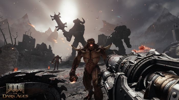 Гра консольна PS5 Doom The Dark Ages Premium Edition, BD диск