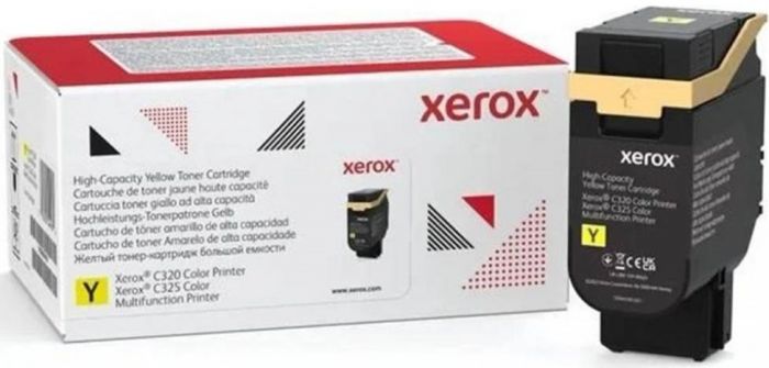 Тонер картридж Xerox C325 Yellow (5500 стор)