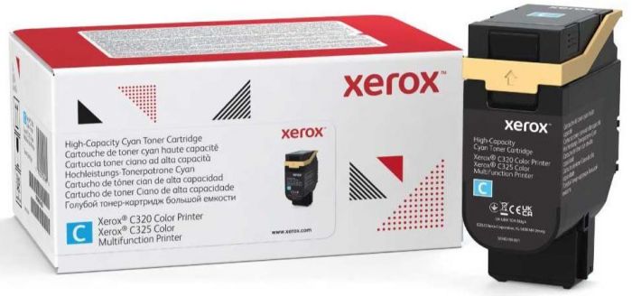 Тонер картридж Xerox C325 Cyan (5500 стор)