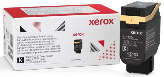 Тонер картридж Xerox C325 Black (8000 стор)