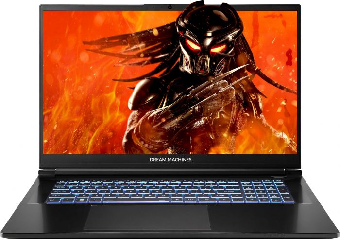 Ноутбук Dream Machines RG4050-17 17.3FHD IPS, Intel i7-14650HX, 16GB, F1TB, NVD4050-6, DOS, чорний