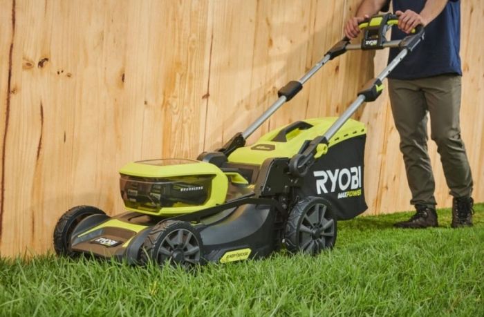 Газонокосарка акумуляторна Ryobi Max Power RY36LMX46A-150 36В акб 1х5А·год 46см 55л 25-75мм 22.5кг
