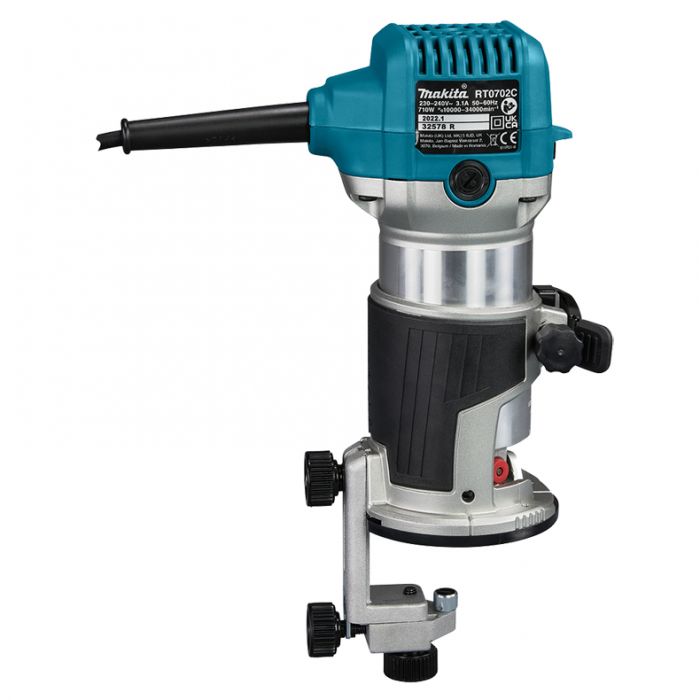 Фрезер Makita RT0702CX2 710ВТ цанга 6 та 8мм 10000-34000об·хв 1.8кг