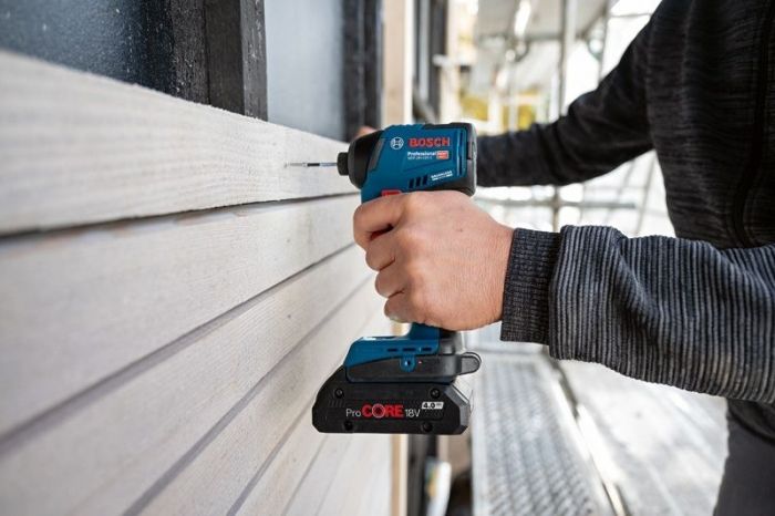 Гвинтоверт ударний акумуляторний Bosch GDR 18V-220 C 18В 2х5А·год  0-3400об·хв 220Нм 1кг Bluetooth