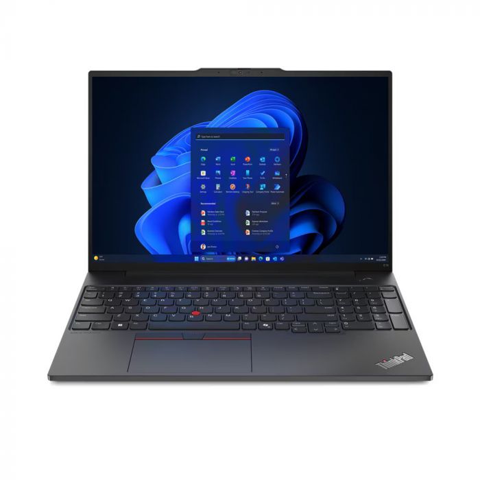 Ноутбук Lenovo ThinkPad E16-G2 16" WUXGA IPS AG, Intel U7-155H, 32GB, F1TB, UMA, DOS, чорний