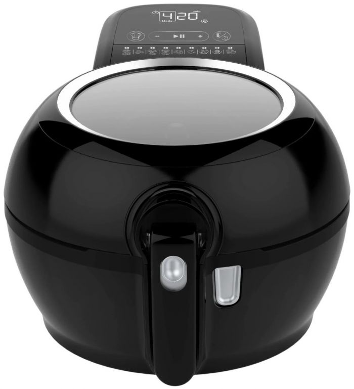 Мультипіч Tefal ActiFry Genius, 1350Вт, чаша-1,2л, сенсорне керув., підкл. до смартфону, авто перемішування, пластик, чорний